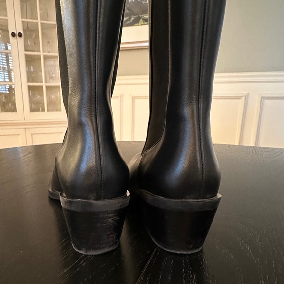 Stuart Weitzman Miley Western Inspired Boot - Black 7.5 - Picture 11 of 16